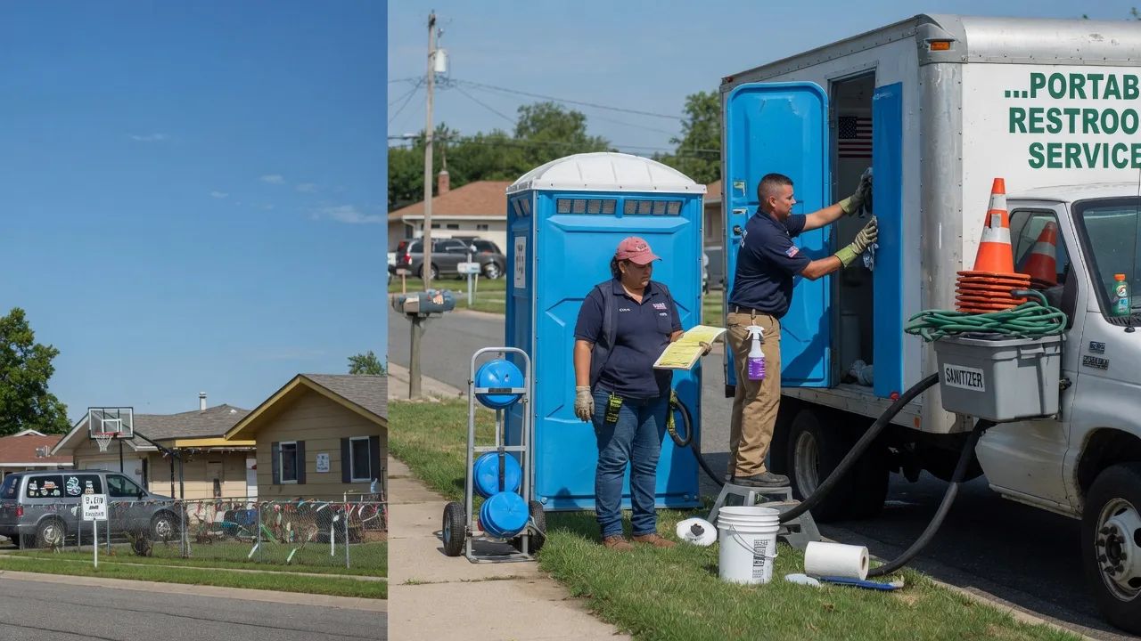 Portable Toilet Rental in Meraux, LA near me